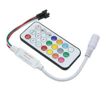 21 Key DC5V WS2811 IR LED Controlador de 63 Tipos de Efeitos Levou Controlador de Pixel Para Tiras Levadas Full Color Led controlador